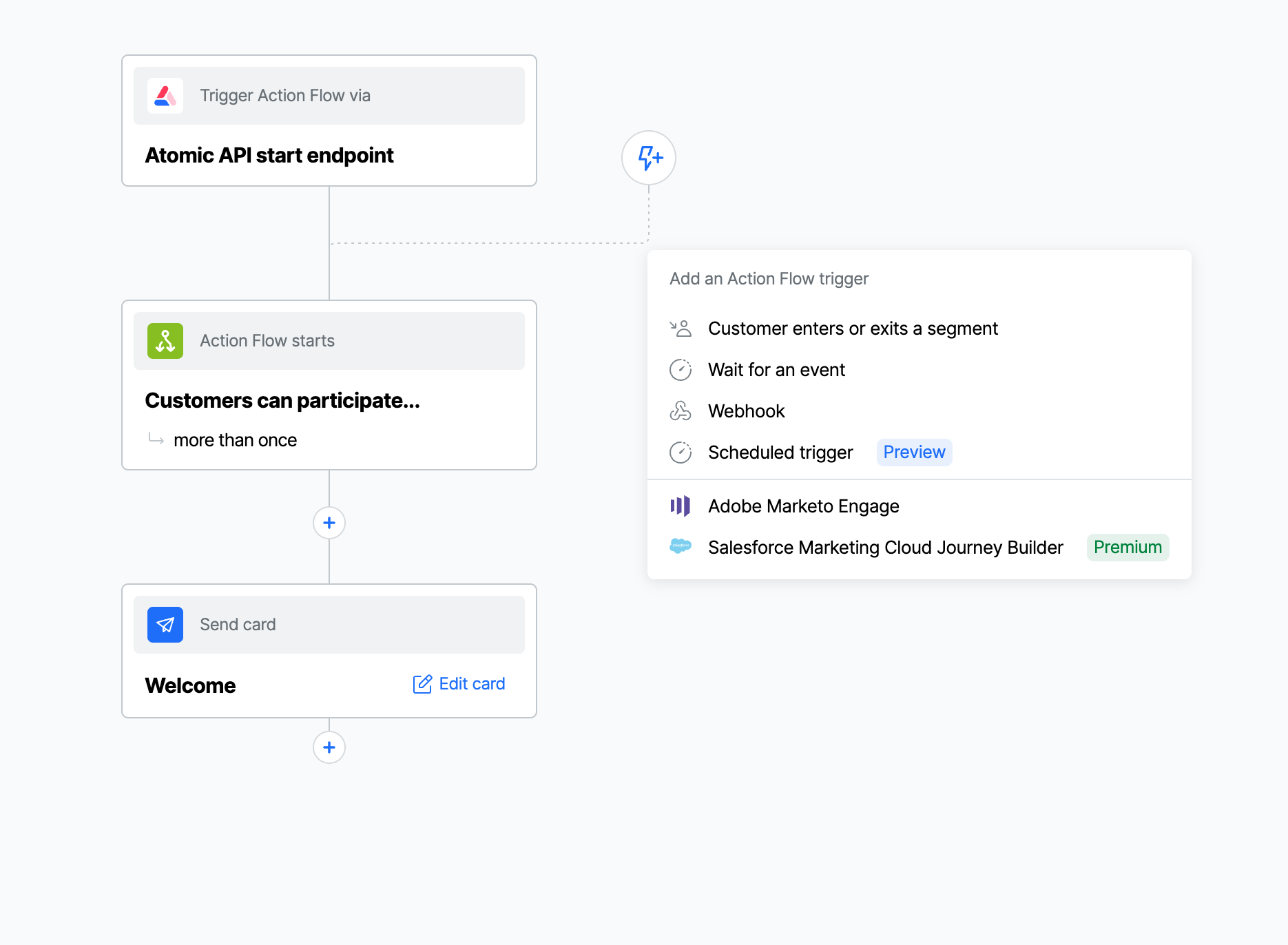 Creating a segment trigger